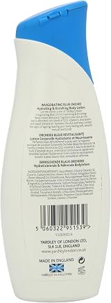 Yardley London Invigorating Blue Orchid Body Lotion Hydrating Enriching Shea view 2