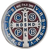 Intercession&trade; Saint Benedict Pocket Medal (Silver)