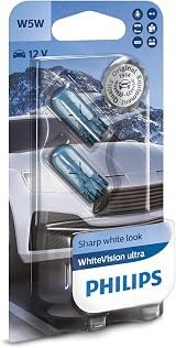 Philips WhiteVision Ultra W5W Car Signaling Bulb White Double Blister view 3