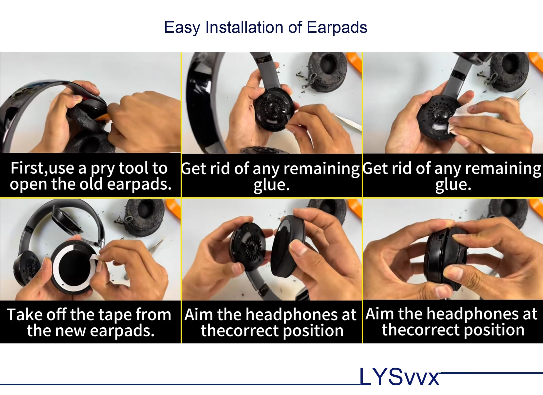 Solo 3 Ear Pads - Replacement Earpads for Beats 2 & 3 Wireless...