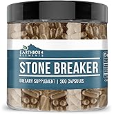 Earthborn Elements Chanca Piedra (Stone Breaker), 200 Capsules, Pure & Undiluted, No Additives