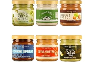 PATIS SAVORE Dubai Chocolate Filling Variety Pack – 12 Pieces | Premium Spread Collection with Pistachio & Kataifi Cream, Peanut Butter, Cookie Cream, Lotus, Hazelnut & Coconut | Authentic Dubai Chocolate Spread Gift Set
