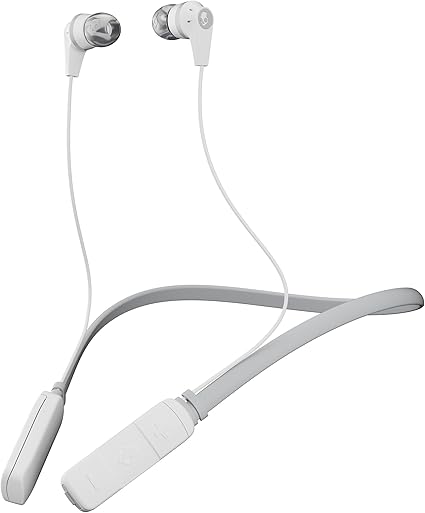 Amazon Co Jp Skullcandy Ink D Wireless ネックバンド式カナル型ワイヤレスイヤホン Bluetooth対応 White ikw J573 国内正規品 家電 カメラ