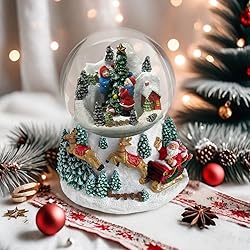 Koncenttop Christmas Snow Globe, 130mm Snow Globe