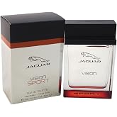 Jaguar Vision Sport Eau De Toilette Spray for Men, 3.4 Ounce
