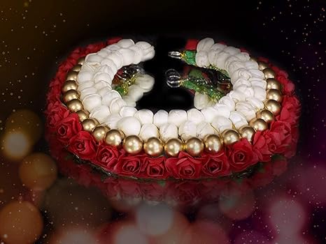Buy Ekan Artifical Flower Juda Bun Hair Gajra Bridal Hair