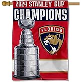 Florida Panthers 2024 Stanley Cup Champions Banner Flag