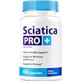 Sciatica Pro Plus Capsules - Sciatica Pro+ Capsule Support Advanced Formula, SciaticaPro Plus Pills All Natural Vitamin Premium for Welness &amp; Overall Health, 60 Capsules for 1 Month