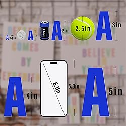 810 Pieces 10 Sheets Letter Stickers,Self Adhesive