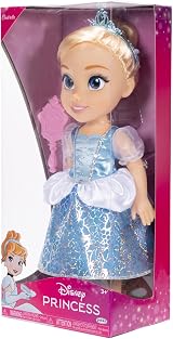 Disney Princess Cinderella Doll 14in Platinum Holofoil Dress Shoes Tiara Brush view 5