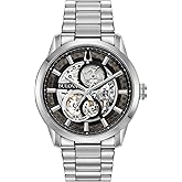 Bulova Mens Classic Sutton Automatic Stainless Steel Bracelet Watch
