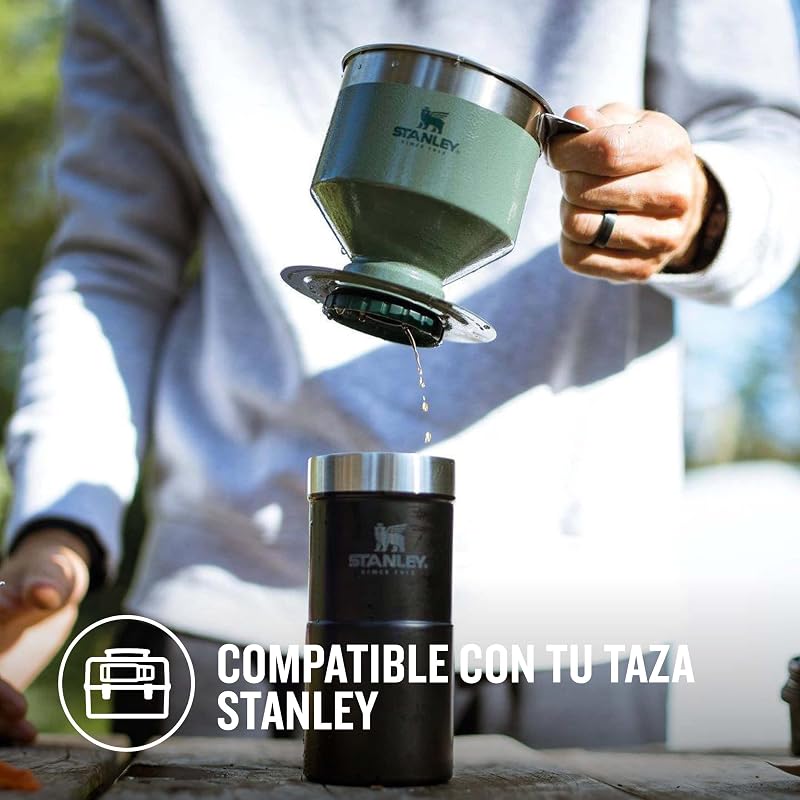 1913 Perfect Brew Pour Over Filtro Cafe - Matte Black