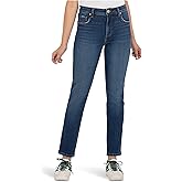 KUT from the Kloth Womens Reese High-Rise Fab Ab Ankle Straight Regular Hem in Attain