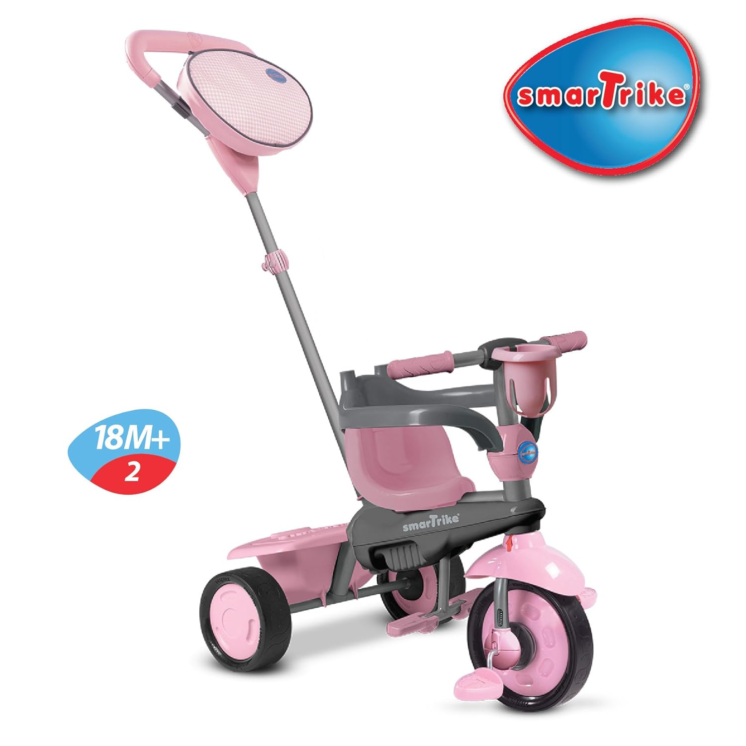 smart trike 4 in 1 pink