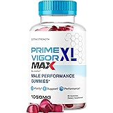 Prime Vigor XL Max - PrimeVigor XL Max Gummies for Men - Maximum Strength, Prime Vigorxl for Men, Primevigormax Advanced Formula Gummys, Primevigorgummies Supplement, 60 Gummies for 1 Month