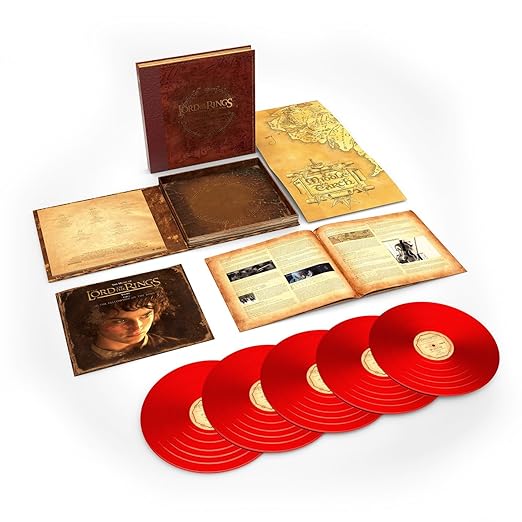 The Lord Of The Rings: The Fellowship Of The Ring - The Complete Recordings (5LP 180 Gram Red Vinyl)