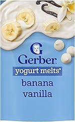 GERBER Yogurt Melts Banana Vanilla 1.0 oz Pouch
