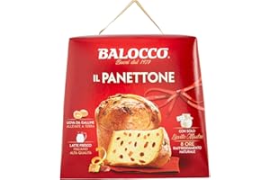 Balocco: " Il Panettone " Panettone Cake With Fresh italian Milk 26.4 Oz (750g) Package [ Italian Import ]