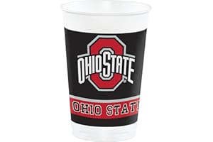 Trendware Ohio State University 20 oz. Plastic Cups, 24 Count
