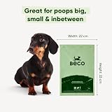 Beco Dog Poo Bags Extra Thick 120 Count Recycled 33 x 22cm Unscented view 5