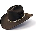 Western Express Felt Finish Cowboy Hat - Cattleman Style with Gold Hat Band | Cowboy & Cowgirl Hats for Men and Women