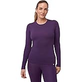 DANISH ENDURANCE Merino Wool Long Sleeve for Women, Thermal Vests for Women, Base Layer Underwear Tops, Winter Thermals