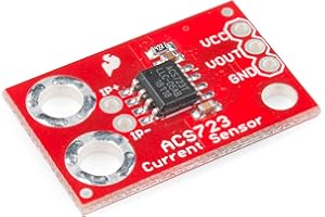 SparkFun Current Sensor Breakout - ACS723 - Moderate AC and DC Current Sensing Applications - Base Sensitivity of 400mV/A - Full Electrical Isolation of Measured and sensed Circuits