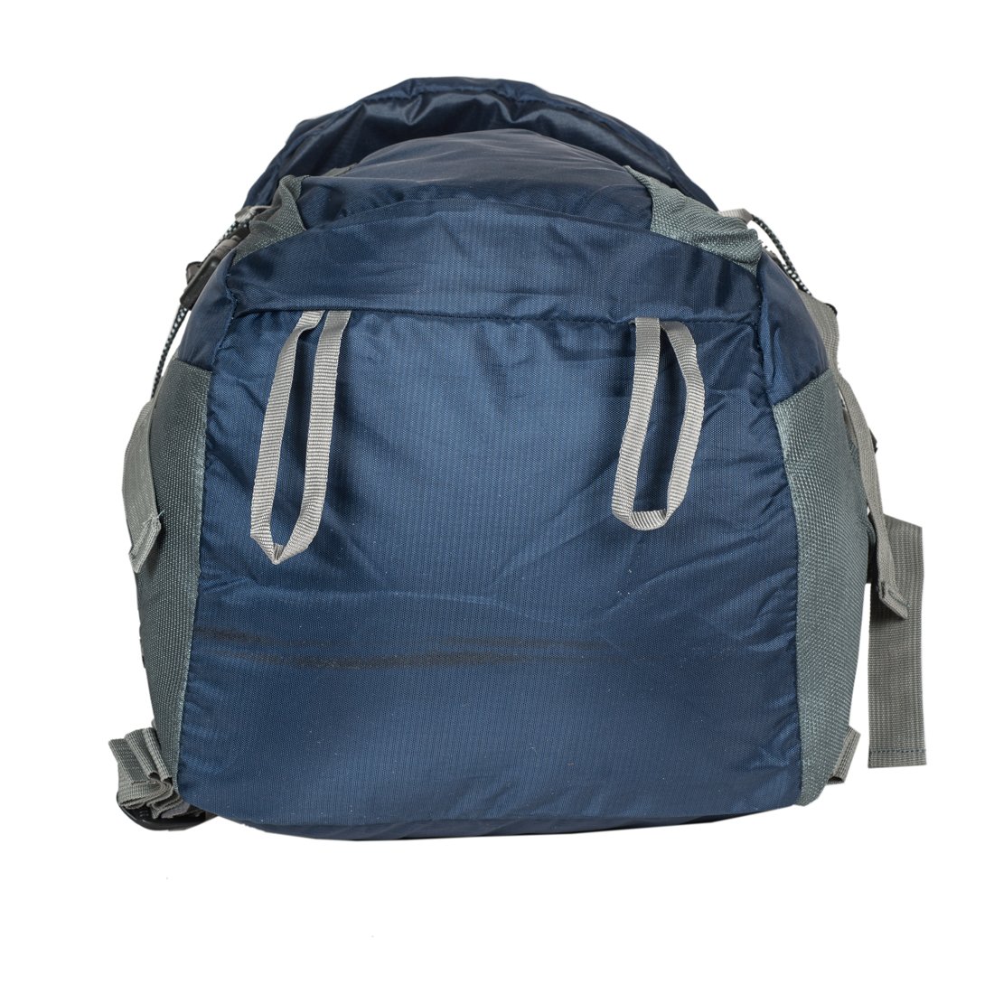 indian riders light weight foldable rucksack bag irrb-016 navy blue & grey 19"