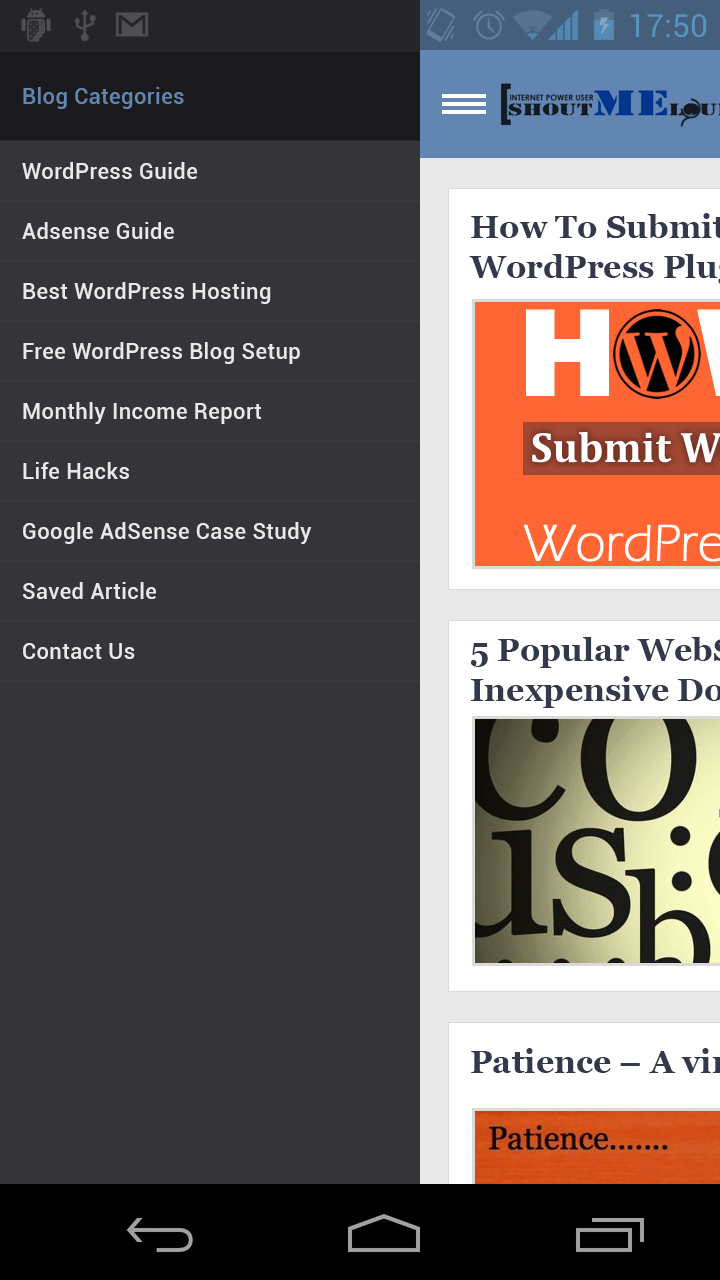 Amazon.com: Blogging App ShoutMeLoud: Appstore for Android