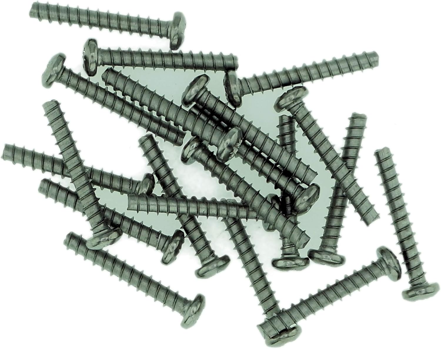 D3 (3mm x 10mm) Pozi Pan Screws for Plastic (Trilobular) - Stainless Steel (A2) (Pack of 20), 3x10 - Trilobular - A2 (20)