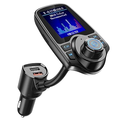 Nulaxy Bluetooth FM Transmitter for Car 