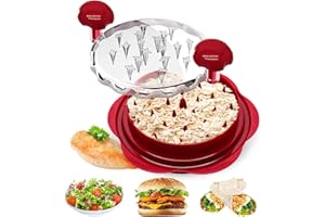VITOLER Chicken Shredder,Visible Chicken Breast Shredder Tool Twist with Large Meat Shredder Machine