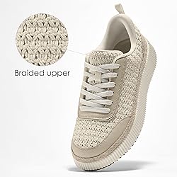 AIRHAS Women Espadrille Platform Sneakers Chunky