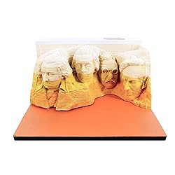 MACTANO 3D Art Memo Pad, Creative Portraits of
