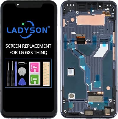 LADYSON For LG G8s ThinQ Screen Replacement LCD Display Touch Panel Digitizer