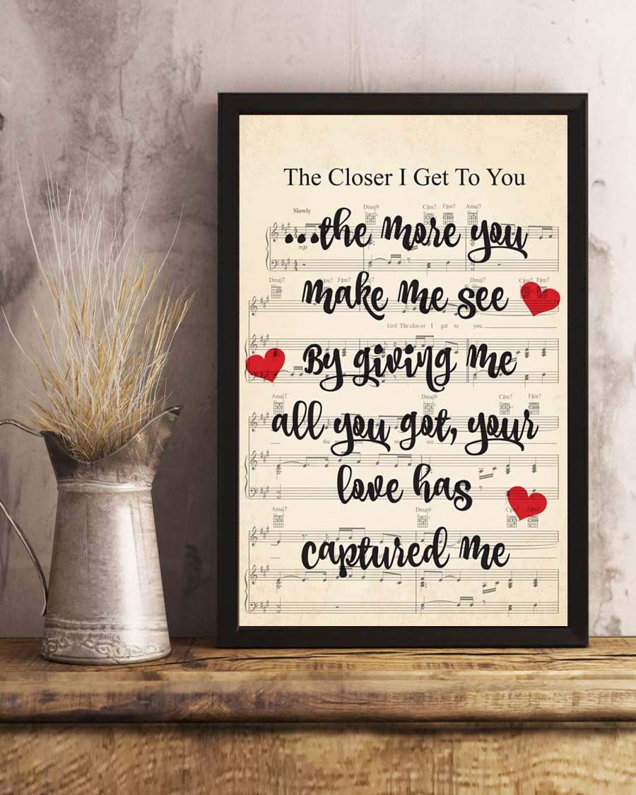 Song The Closer I Get To You Lyrics LyricsWalls Song The Closer I Get To You Lyrics LyricsWalls