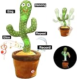 seOSTO Dancing Cactus Toy Repeat What You Say Talking Cactus Toy view 2