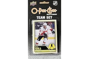Calgary Flames 2012 2013 O Pee Chee Factory Sealed 17 Card Team Set with Jarome Iginla, Mikael Backlund, Miikka Kiprusoff and