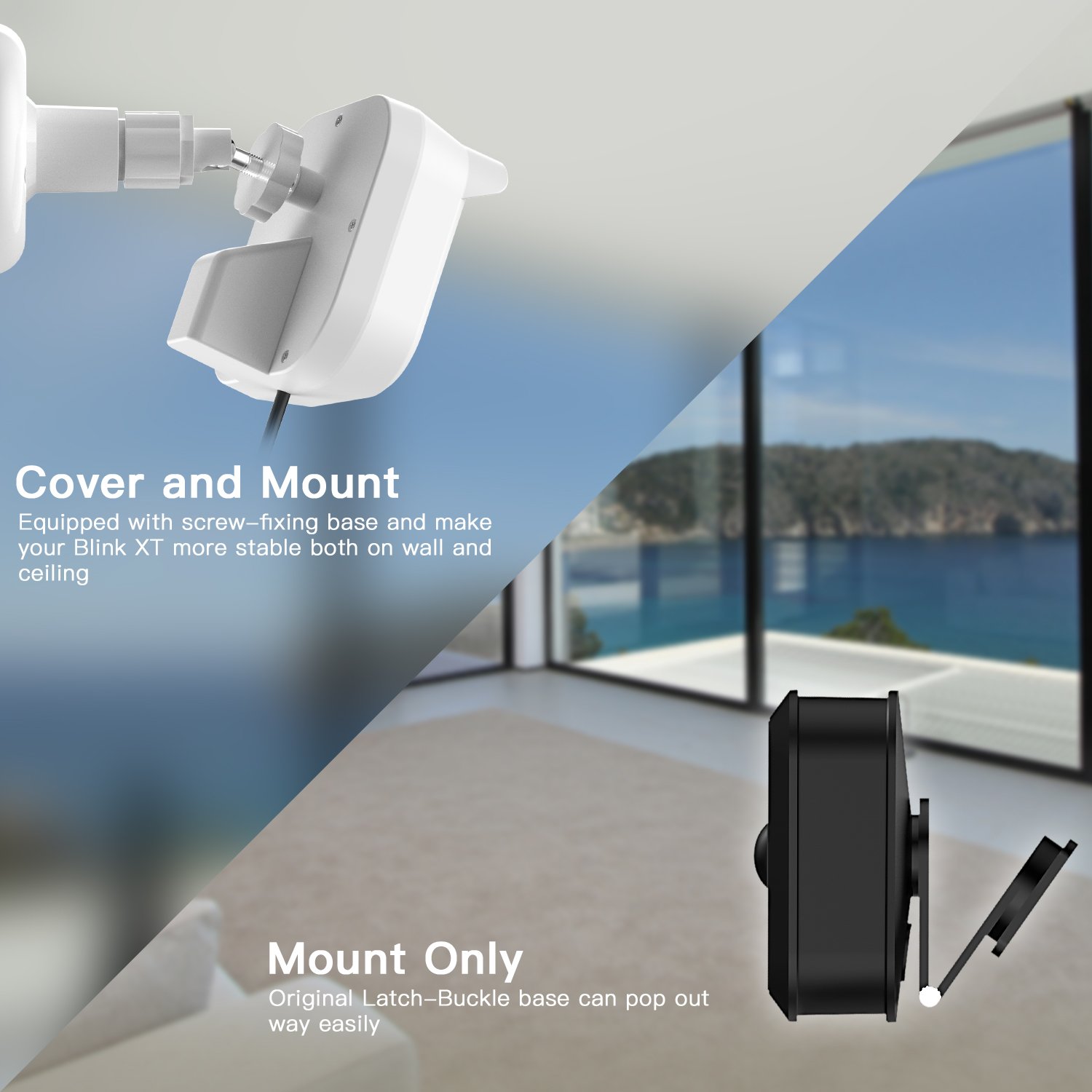 MASCARRY Blink XT Home Security Camera Wall Mount Bracket ， Weather