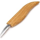 BeaverCraft Wood Chip Carving Knife C8 1.8" Sloyd Whittling Knife for Detail - Wood Carving Tools for Beginners and Kids