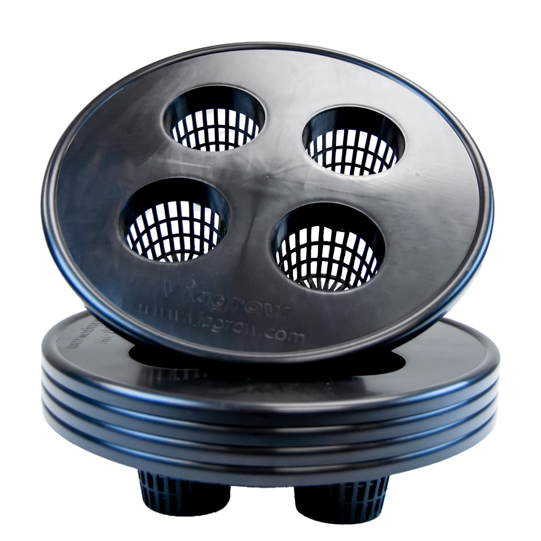 Photo 1 of Viagrow Net Pot, Mesh Bucket Lid, 3 in. Net Pots x 4 (5 Pack, 4-Site)