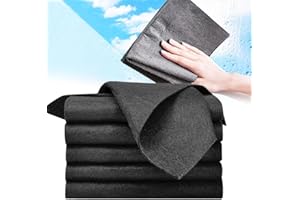 Chiffon Microfibre Cleaning Cloth Reusable Lint-Free Towel for Kitchen Glass Window Car Mirror Streak-Free Multipurpose Thick