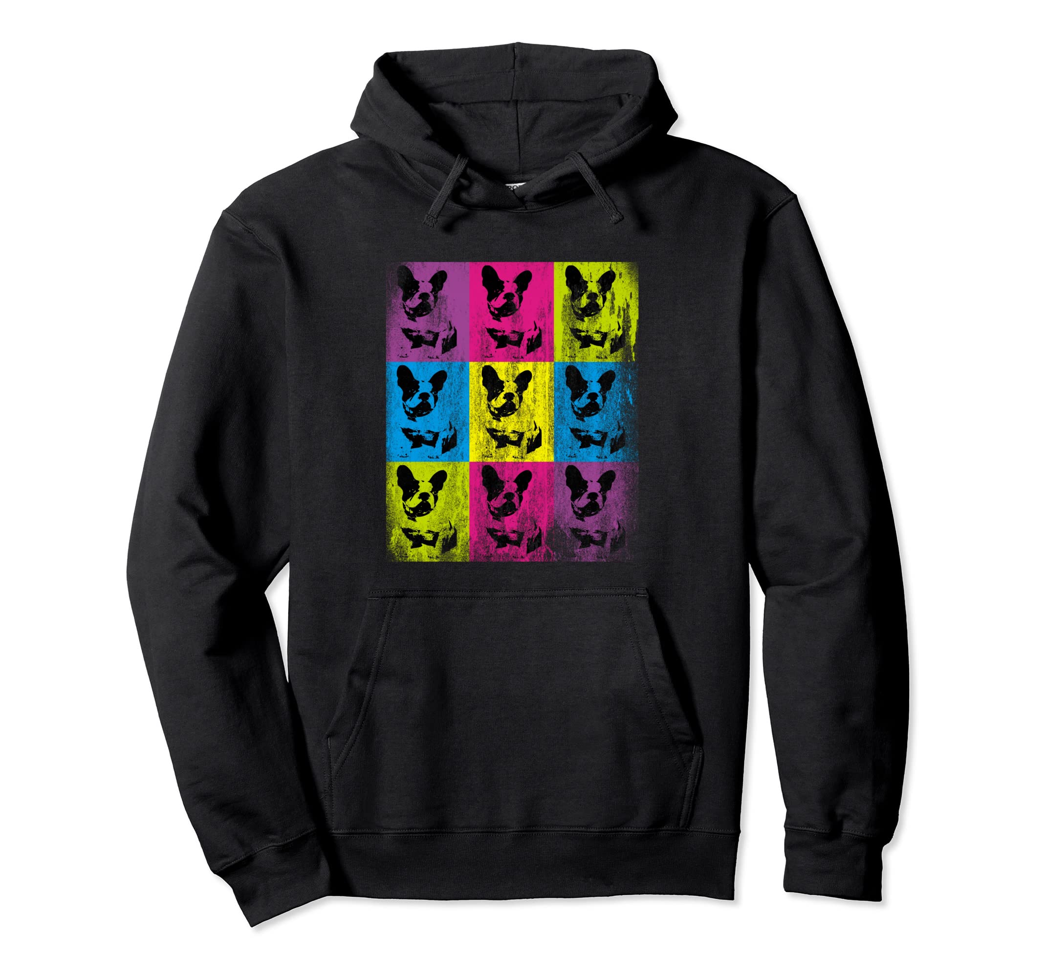 Bulldog Mister Stormhead Vintage French Bulldog Bully Pullover Hoodie