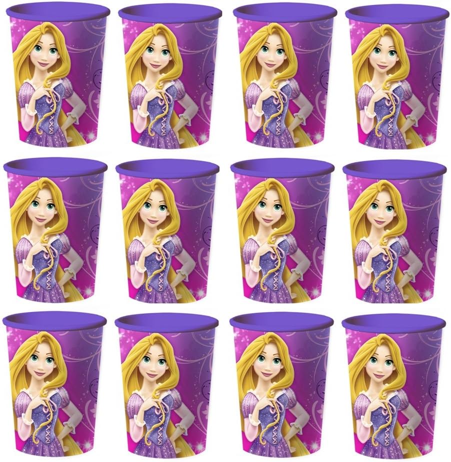Amazon Com Disney Tangled Princess Rapunzel Reusable Cups 12x