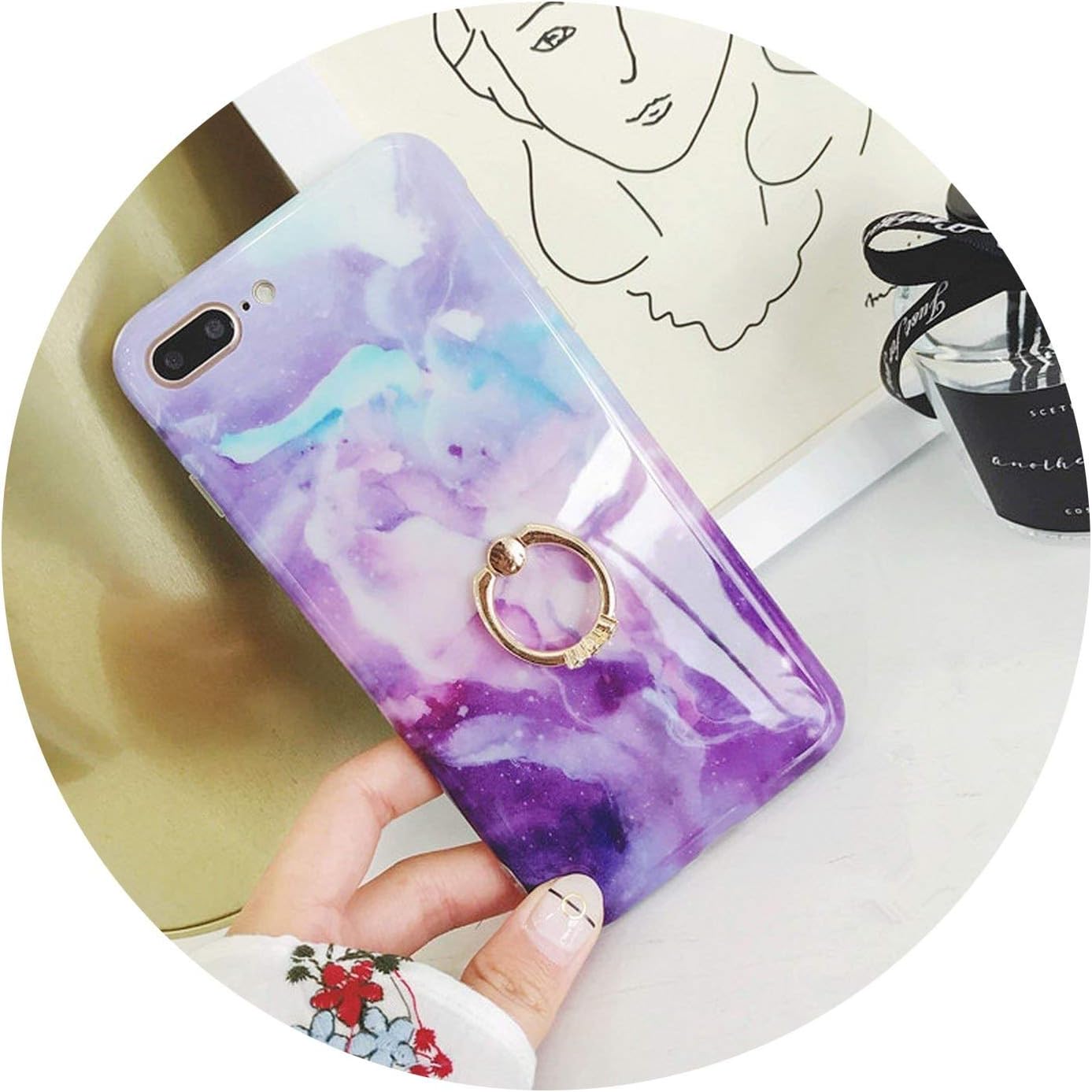 Best Lg Tribute Hd Marble Phone Case