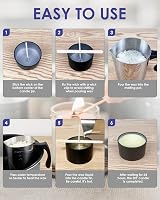BOYUJK 900ML Candle Wax Melting Pot Dripless Pouring Pitcher Stainless Steel view 6