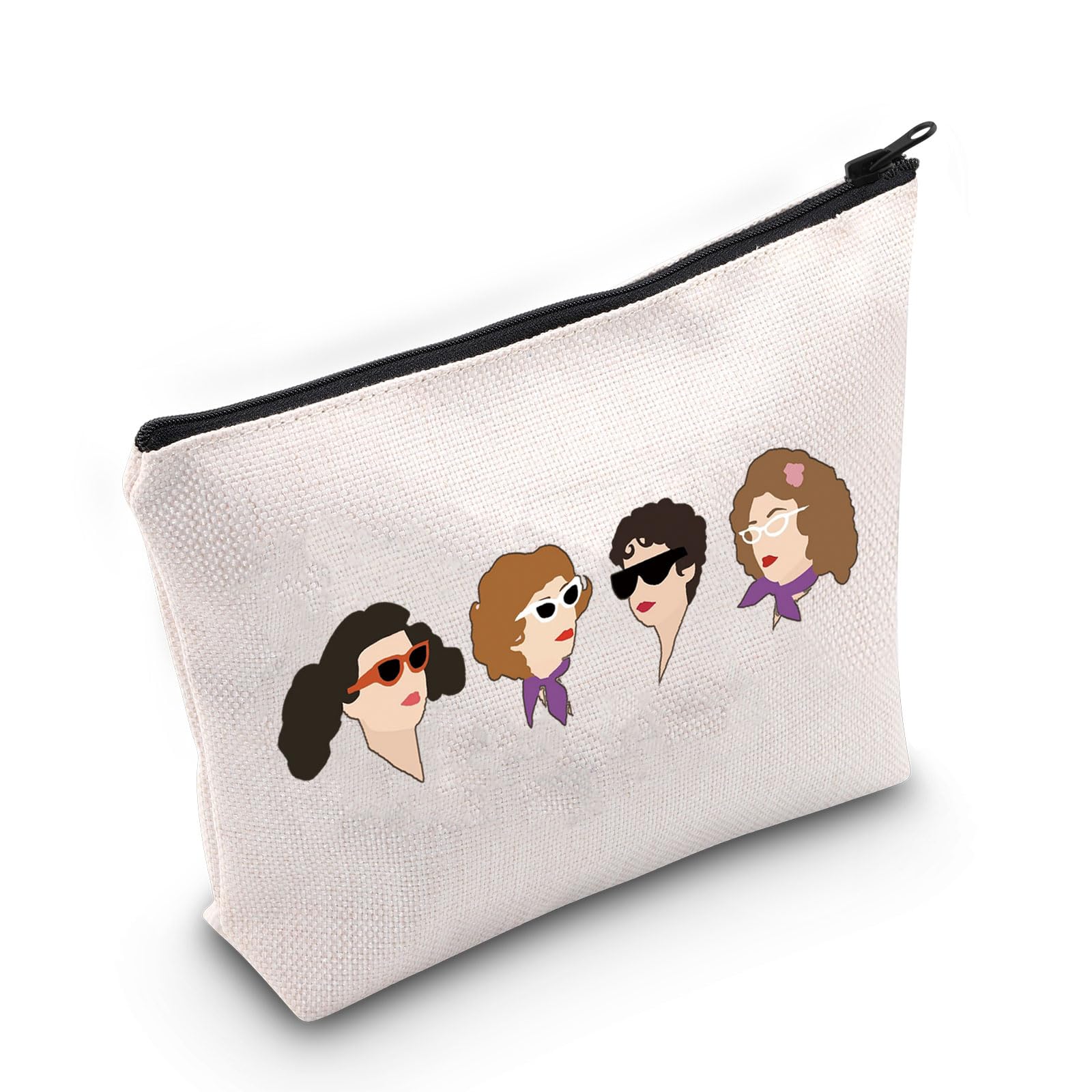 The Grease Musical Inspired Canvas Makeup Bag for Broadway Musical Lovers (Grease Character Bag EU)