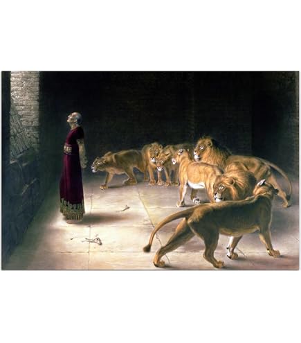 Amazon.com: Daniel Answer to The King in The Lions Den by Briton