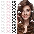 ZEYIYER 30 PCS Bow Hair Clips, 3 Colors Hair Bows Small Satin Material Bowknot Ribbons, Cute Claw Clips Hair Barrettes for Women and Girls