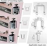 Shall Heavy Duty 3-in-1 Staple Gun Kit with 3000 Staples Remover view 4